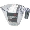 Soft Grip Measuring Jugs, BPA-Free, Set of 3, Clear with