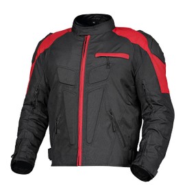 WICKED STOCK Motorcycle Jacket for Men Motorbike Powersport Riding Gear Dirt Bike Racing Adventure Biker Jackets