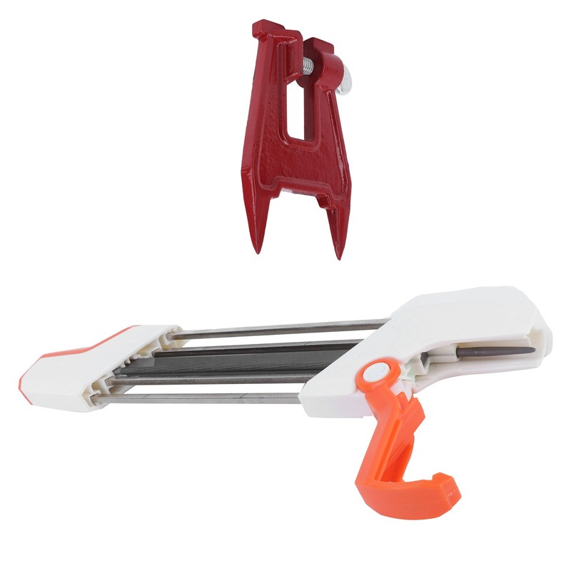 4.8mm Chainsaw Chain Sharpener Sharpening File with Chainsaw Filing Vise