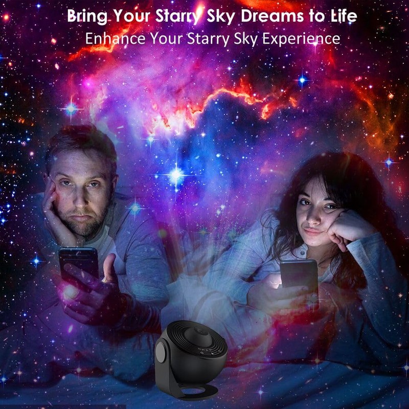 Planetarium Projector for Bedroom, Star Galaxy Light Projector with Nebula