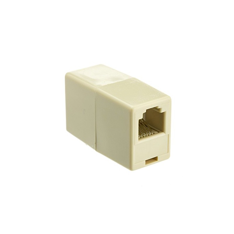 ACL RJ12 Inline Telephone Coupler (Data) 6P/6C, 10 Pack