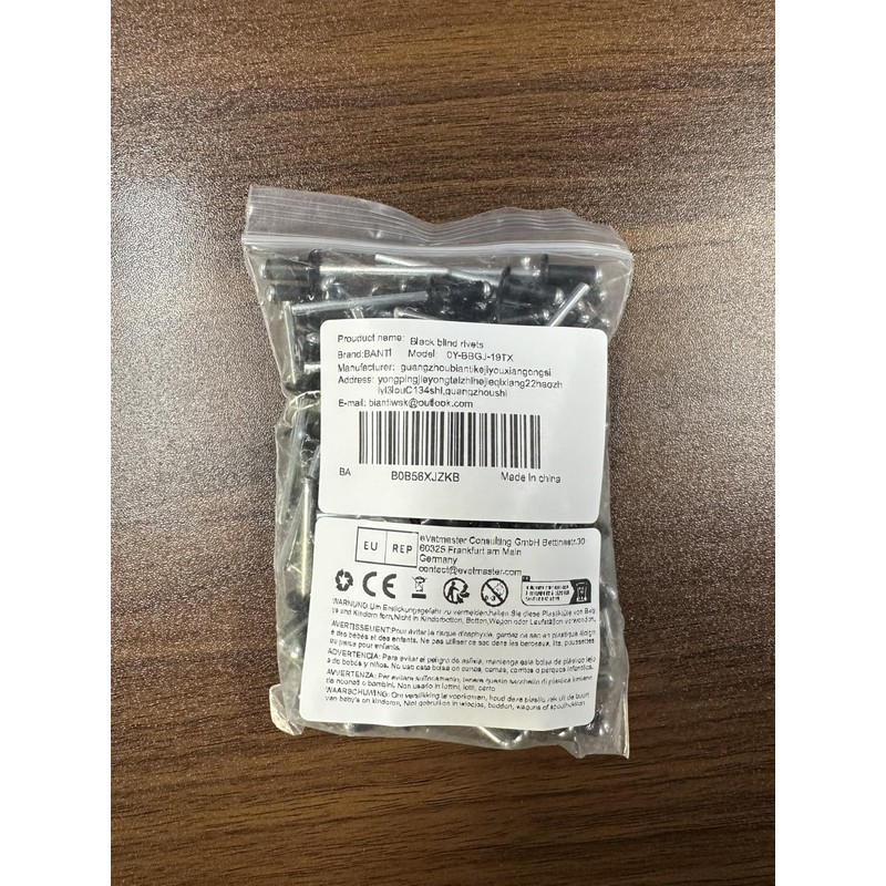 Blind Rivets Aluminium Rivets Pop Rivets Set 4 mm x