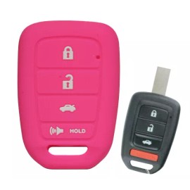 Thejacketstore.com Keyless Entry Remote Key Fob Rubber Cover fits Honda Accord CRV HRV Civic Fit