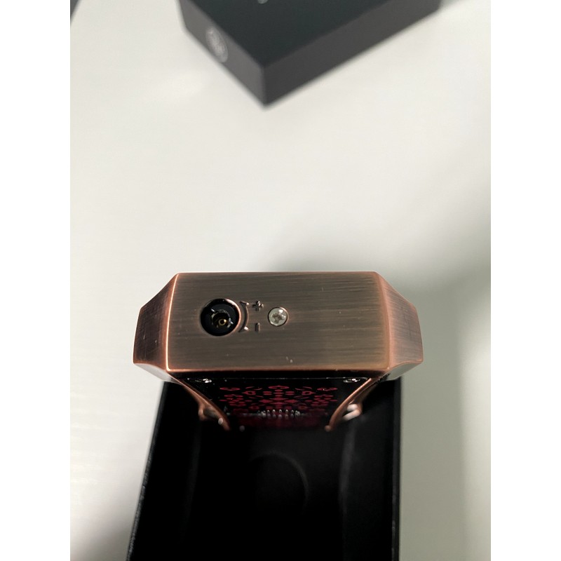Rocky Patel Genesis Triple Jet Flame Cigar Lighter - Brushed