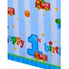 Plastic Table Cover, Fun at One Happy Birthday Boy