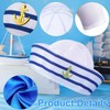 egniFurn Navy Sailor Cosplay Kit - 3 PCS Adjustable Hat,