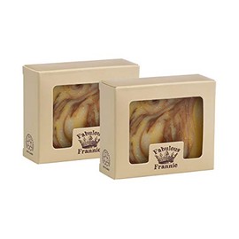 Fabulous Frannie Patchouli Essential Oil Soap Gift Set each made with Pure Essential Oil 4 Ounce (Pack of 2)