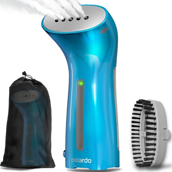 Portable Travel Garment Steamer for Clothes, Metal Steam Head, 25s