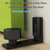 BONIKLUBA 1PC Adjustable Floor Guide Wall/Door Bottom Guide Black for