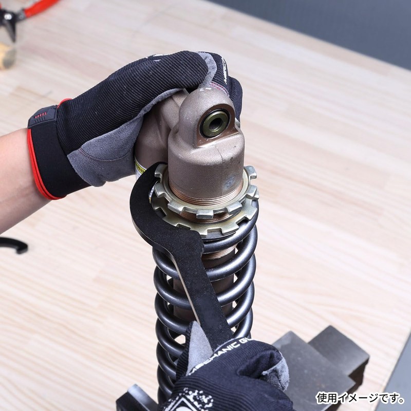 Dirtfreak UNIT Shock Wrench M-Type Hook Wrench Φ72 Rear Shock