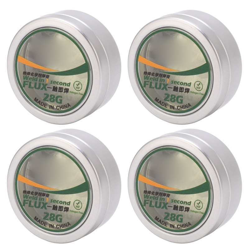 4 Pcs Soldering Tip Refresher Clean Paste Efficient Cleaning Deoxidizing
