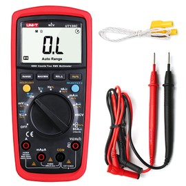 UT139C Digital Multimeter Handheld True RMS Auto Range Meter Capacitor Tester Handheld 6000 Count Voltmeter Temperature
