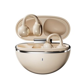 2025 New Trend, Ear Cuff Type, Bone Conduction Innovations: Bluetooth Wireless, Open Earphones, Bluetooth 5.4 Enc Calls, 30 Hours Playback, 3.9 g, Lightweight, Cute and Stylish, No Ear Blocking