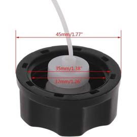Brushcutter Fuel Tank Cap Replacement for Lawn Mower Grass Trimmer Chainsaw Part Car Styling & Body Fittings