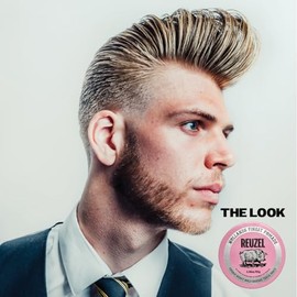Reuzel Pink pomada de vaselina de alta fijación - Fórmula vegana de aceite concentrada con fijación orgánica, firme y natural - Sin brillo para definir y embellecer el cabello - Aroma original - 340g