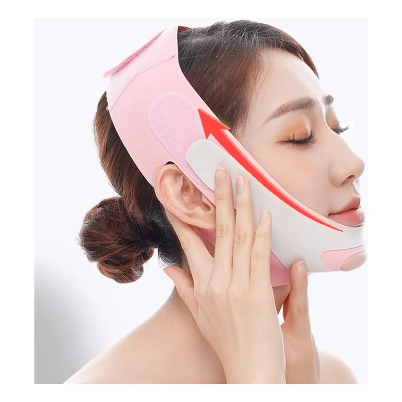Mascarilla Para Mentón Doble, Infrarrojo Lejano, Línea De Me