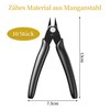 Pack of 10 Electronic Side Cutters Small: 130 mm Mini