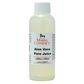 Aloe Vera Pure Juice - 4.2fl oz / 125ml - MakingCosmetics Skin & Hair Care Ingredients