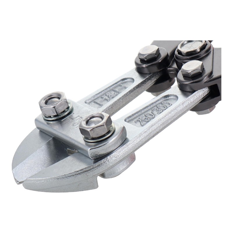 三共コーポレーション　H&H　アルミ鍛造ボルトクリッパー（ベント刃）　250mm　ガンメタ　 HAC-250G