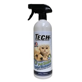 TECH Pet Stain & Odor Remover for Carpets - Eliminate Urine, Feces, Vomit, Drool and Other Pet Stains and Odor Instantly (24 oz)