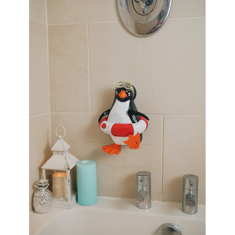Steepletone Penguin Radio PSR5 BT. FM Radio, Waterproof Bluetooth Speaker,
