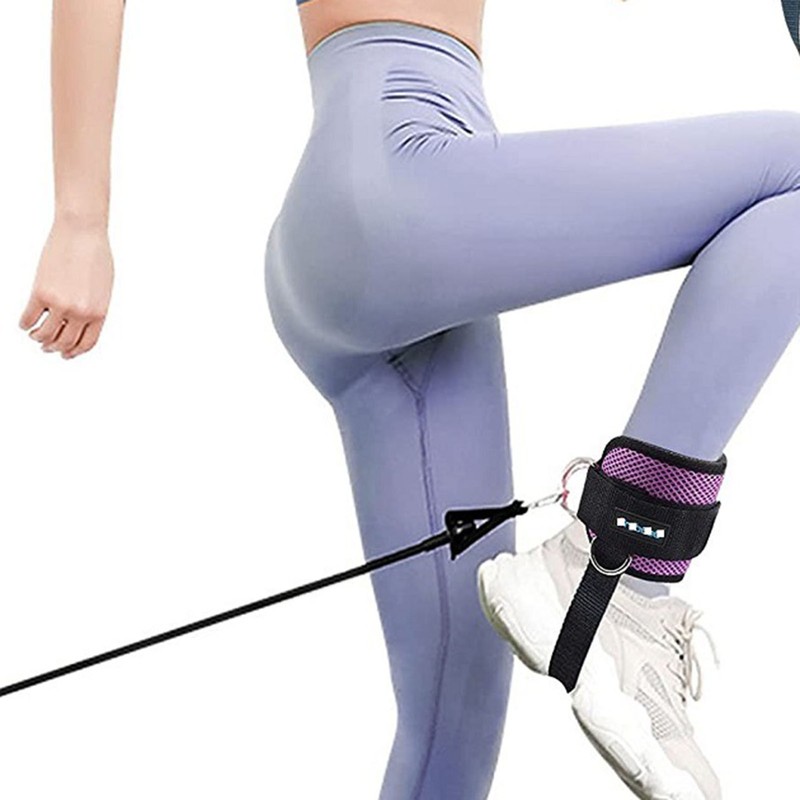 1 Pair Ankle Straps Padded Kickback Ankle Wrist Cuffs Multi