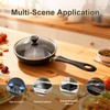 Mini Nonstick Egg & Omelet Pan – 4.7” Single Serve