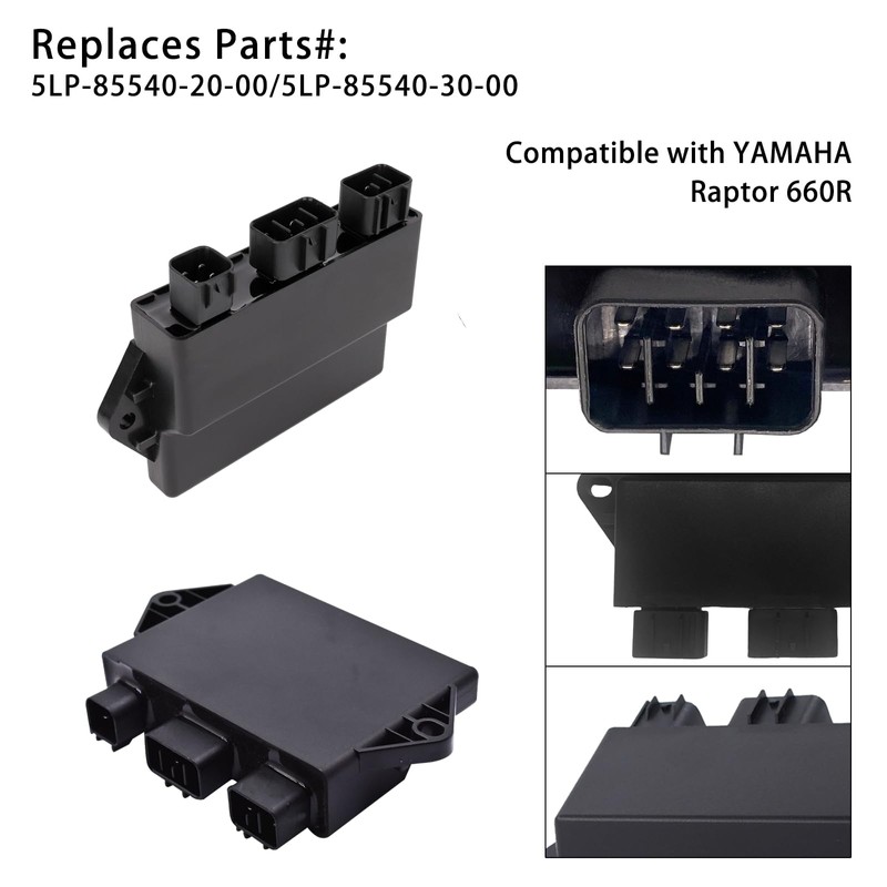 5LP-85540-20-00 CDI Box Module Unit Kit with Starter Solenoid Relay