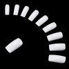 Full Cover Acrylic False Nail Tips, 500PCS Fake Nail Shape