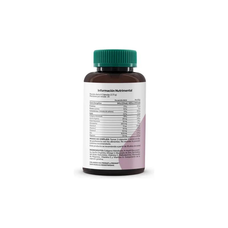 Kit 2 Piezas Suplemento Colágeno Hidrolizado ha 120 Caps