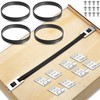 Hotop Drawer Repair Kit Fix 4 Sets Replacement Drawers Accessories