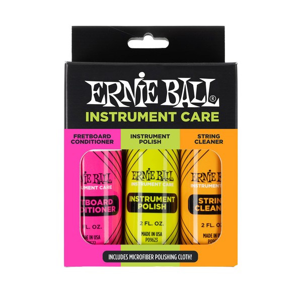 Ernie Ball Ernie Ball Guitar Polish, Fretboard Conditioner, and String