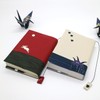 Bungeki Book Cover, Bunko Size, Hanafuda Family Crest Series, "Moon