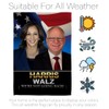 President Harris Walz 2024 Flag Wall Hanging Decor Home Room