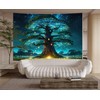 Homxi Tapestry Forest Tree 200 x 200 cm, Tapestry Forest