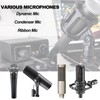 Microphone Preamp, Dynamic and Condenser Mic Pre amp Booster with