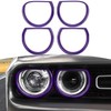 for Challenger Headlight Cover Trim Fit for Dodge Challenger 2015-2023