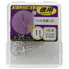 Gamakatsu Single Hook Ken Streamline The Box No. 11 105 White