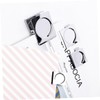 FUNOMOCYA 8Pcs Magnetic Clip Strong Magnet Holders for Paper Whiteboard