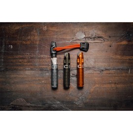 Exotac nanoSPARK Ultra-Compact Fire Starter with One-Handed Operation High-Spark Flint Wheel and Waterproof Storage Compartment Holds quickLIGHT Tinder and Up to 5 Replacement Flints