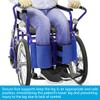 DOERDO Wheelchair Leg Rest Seatbelt Restraining Strap Footrest Restraint Prevent