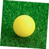 VICASKY 6pcs Flexible Golf Practice Balls Lightweight Training Balls for