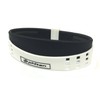Phiten RAKUWA Bracelet Bracelet S DUO Type White/Black 6.7 inches