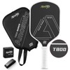 Amoswiz Carbon Fiber Pickleball Paddle, 16MM T800 Thermoformed Pickleball Paddles