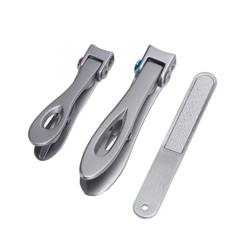 Nail Clipper Big Mouth Nail Cutter File Dead Skin Removal