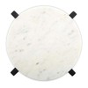 Santa Barbara Design Studio Table Sugar Round Marble Tray with