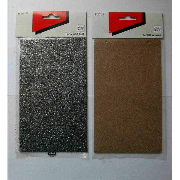 For Makita Sander 9404 Cork 193202-6 + Graphite Plate 193201-8