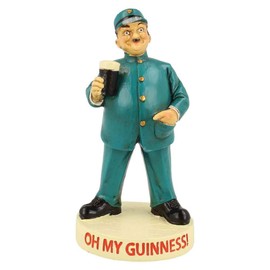 Shamrock Gift Company Guinness | Classic Gilroy Zookeeper & Pint Irish Figurine