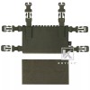 KRYDEX MK5 Chest Rig Placard Laser cut MOLLE H-Harness Fat