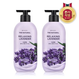 On the Body [LG Household &amp; Health Care] On the Body The Natural Body Lotion Lavender 400ml x 2 / 온더바디 [LG생활건강] 온더바디 더내추럴 바디로션 라벤더 400ml x 2개